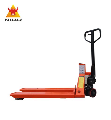 Niuli New Jack Pallet Truck With Weigh Scale Kg Ton Hydraulic