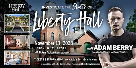 Investigate the Ghosts of Liberty Hall! - Liberty Hall Museum