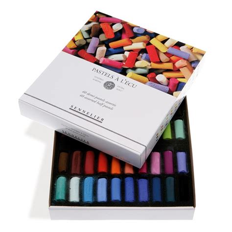 Boite Pastel L Cu Sennelier Pastels L Cu Assortis Carton