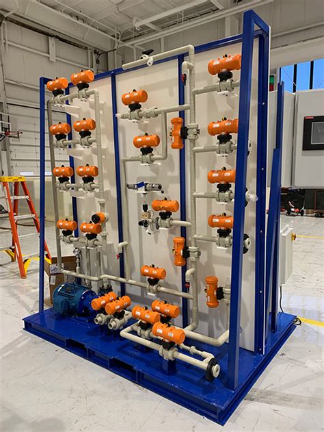 Skid Mount Chemical Dosing System Skids For Chemical Metering