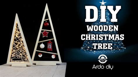 Diy Wooden Christmas Tree How To Make A Christmas Tree Youtube