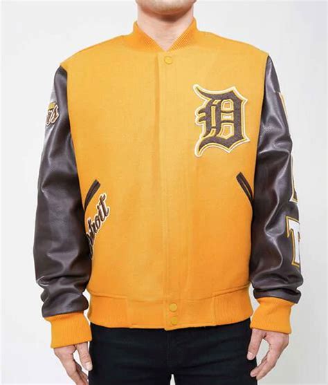 Logo Detroit Tigers Varsity Jacket Jackets Creator