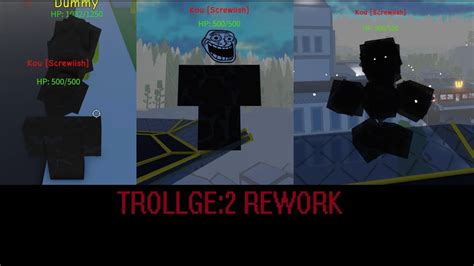 Trollge Rework Trollge Universe Incident Roblox Youtube