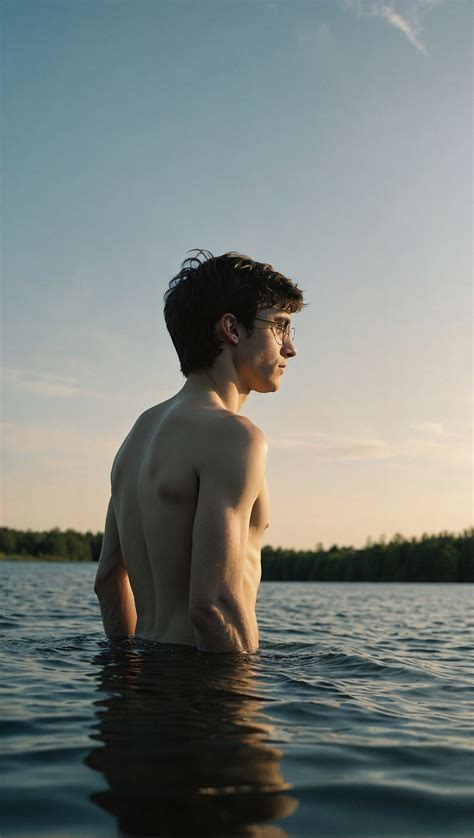 Ai Shirtless Harry Potter In The Water By Brycecreative On Deviantart