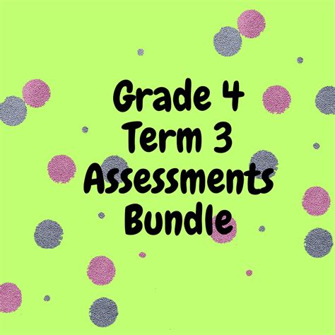 Grade Assessments Term Bundle Cs Summaries