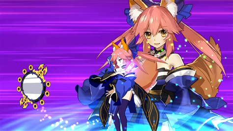 Fate Grand Order Caster Tamamo No Mae Noble Phantasm Youtube