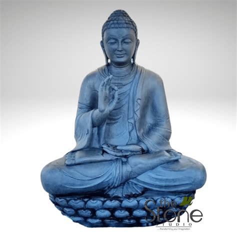 Black Buddha Statue Buy Online Now The Stone Studio