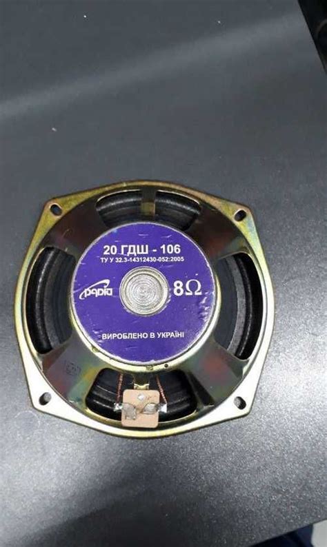 Динамик 20 гдш-106 Широкополосный | Festima.Ru – частные объявления
