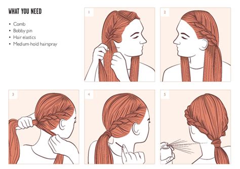 Coquette Twisted Ponytail Diy From Perfect Hair Days By Jenny Strebe