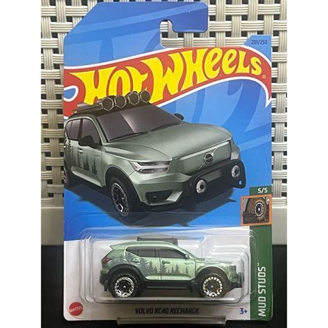 Hot Wheels Mud Stud Volvo XC40 Recharge Shopee Malaysia