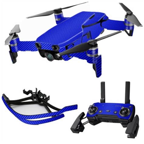 MightySkins DJMAVAI Blue Carbon Fiber Skin For DJI Max Coverage Blue