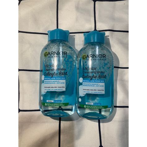 Jual New Garnier Micellar Cleansing Water Salicylic Bha Ml Shopee