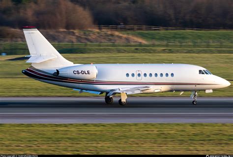 CS DLE NetJets Europe Dassault Falcon 2000EX Photo By TASKFORCE404