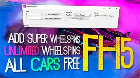 Forza Horizon 5 Beast Mod Menu Unlimited Wheelspins All Cars Free