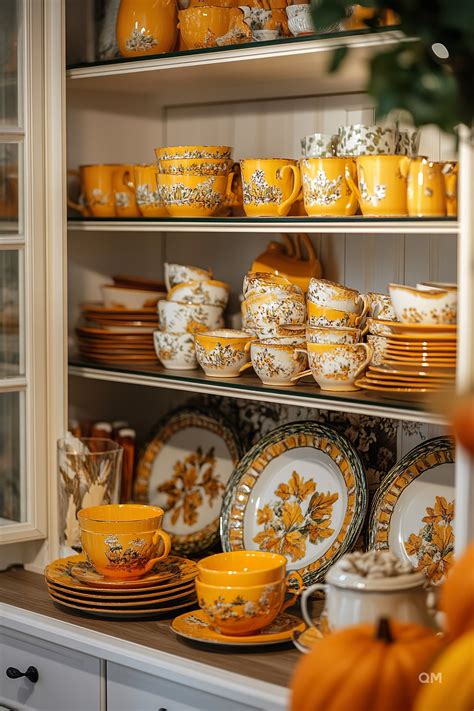 Fall Kitchen Decor: Seasonal Update - Quiet Minimal in 2025 | Orange