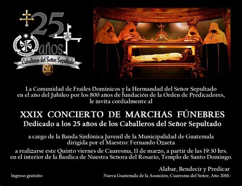 Que el azar te acompañe Concierto de Marchas Fúnebres