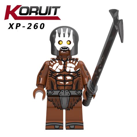 Kt Lord Of The R Orc Heavy Infantry Spear Uruk Hai Building Blocks