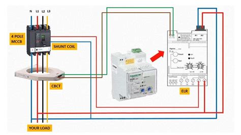 Cbct Connection Cbct Elr Relay Earth Fault Relay And Cbct Cbct