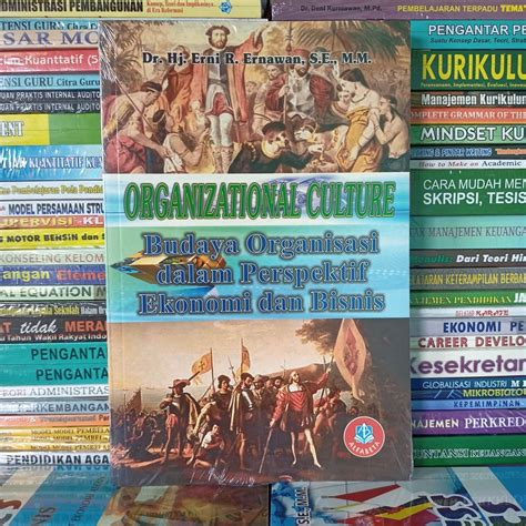 Jual Buku Organizational Culture Budaya Organisasi Dalam Perspektif