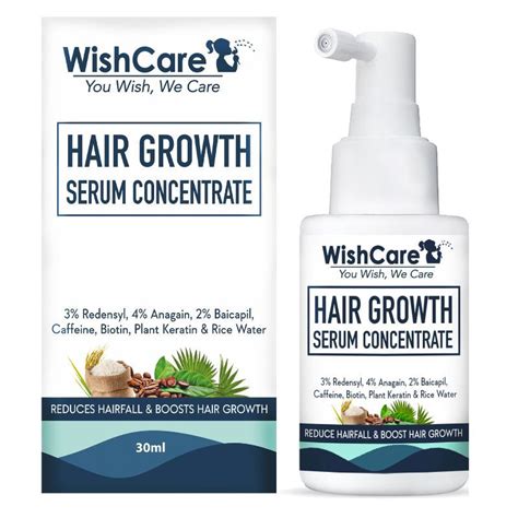 Wishcare Hair Growth Serum Concentrate Redensyl Anagain Caffeine