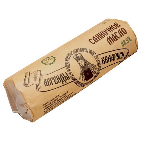 "Легенды Беларуси" масло сладко-сливочное 82,5% 360гр