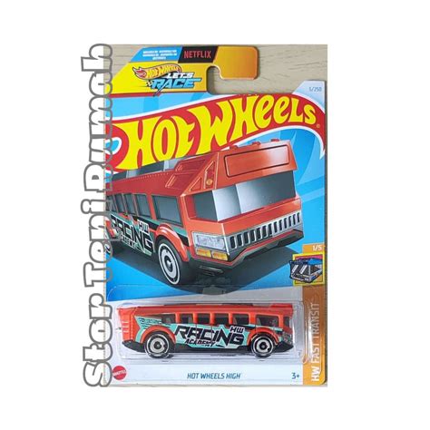 Hot Wheels High HW Bus Fast Transit Metro Shopee Malaysia