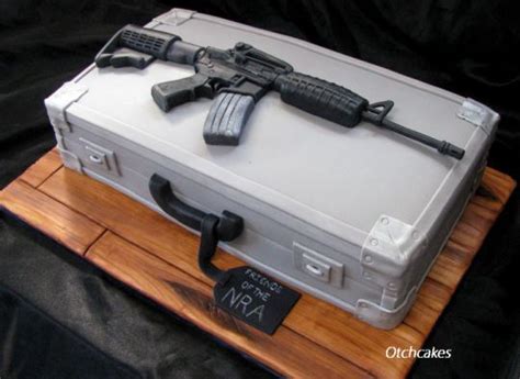 Pin On Gun Cakes