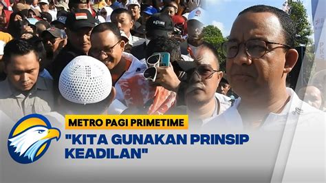 Anies Soal Ump Jateng Harus Pertimbangkan Prinsip Keadilan Youtube