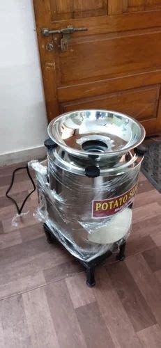 Stainless Steel Potato Chips Cutting Machine For Commercial Capacity