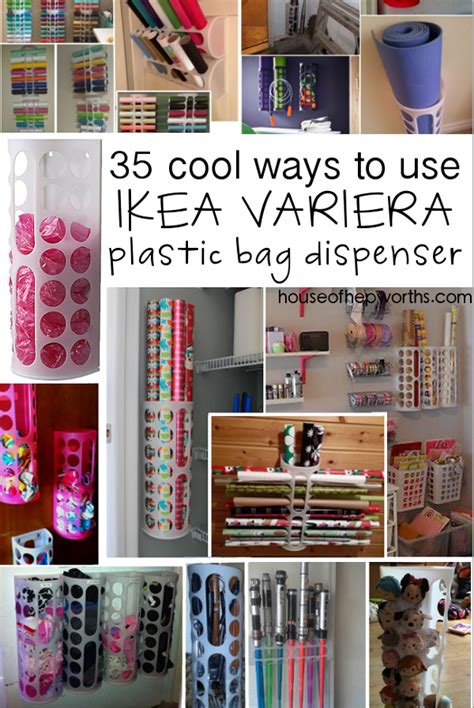 35 Uses For Ikeas Variera Plastic Bag Dispenser House Of Hepworths Plastic Bag Storage Ikea