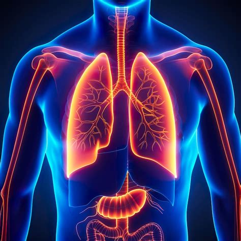 Premium Photo | Human respiratory system