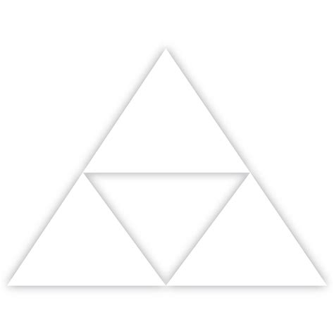 Legend Of Zelda Tri Force Triforce Logo 2 Decal Sticker Car Window