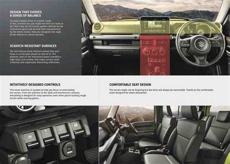 Maruti Jimny Door Bookings Open Brochure Specs Variants Colours