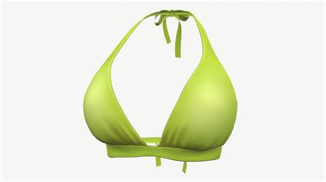 Green Bikini Swimsuit Colors D Model By Zvanka