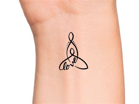 Mother Daughter Love Temporary Tattoo Mother Daughter Celtic Symbol