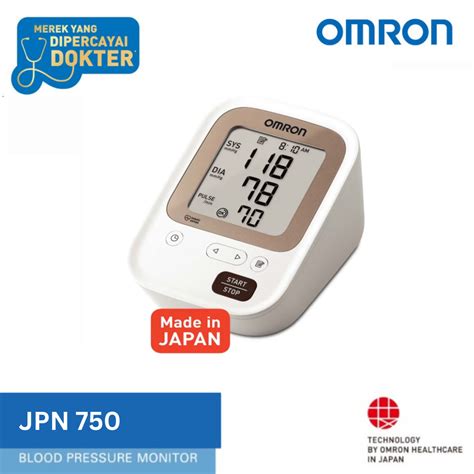 Jual Omron Automatic Blood Pressure Monitor JPN 750 Tensimeter Digital