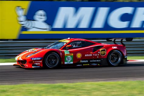 Wec Double Front Row For Ferrari At Monza Menu Dei Motori