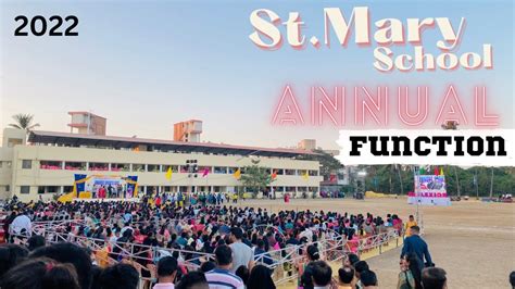 St Marys High School Annual Day 2023 St Mary High School Dahanu