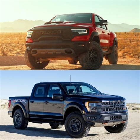 Ford F-150 Raptor R Vs Ram TRX: Most-Awaited Performance Pick-up Comparison