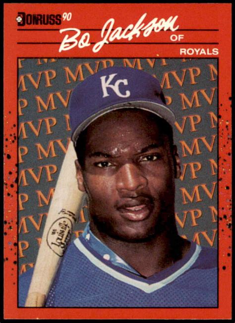 Bo Jackson Card Donruss Bonus Mvp S Bc Walmart