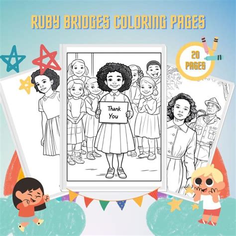 21 Ruby Bridges Coloring Pages Free Pdf Printables