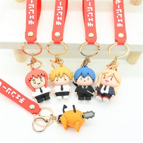 Official Chainsaw Man Keychains Collection 2024