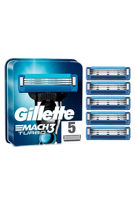 Gillette Mach3 Turbo csereborotvapenge 5 db - Trendyol