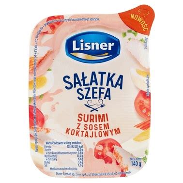 Sałatka Lisner 13 TANIEJ promocja Arhelan Ding pl