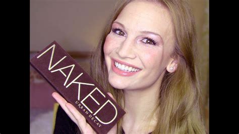 Urban Decay Naked Palette Tutorial YouTube