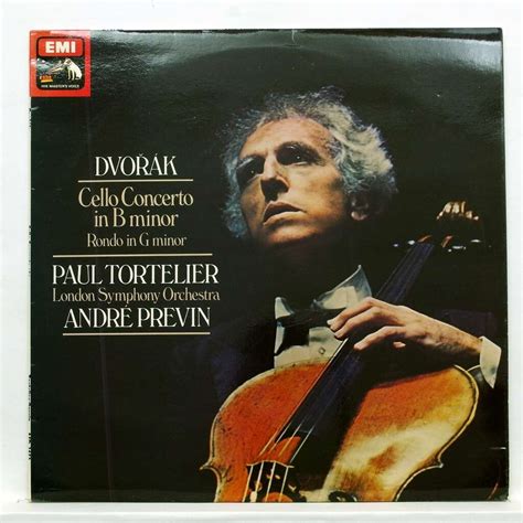 Dvorak Cello Concerto In B Minor Rondo In G Minor Paul Tortelier