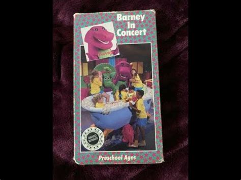 Barney In Concert 1991 VHS YouTube