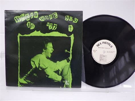 Yahoo オークション Sex PistolsWhere Were You In 77 LP12イ