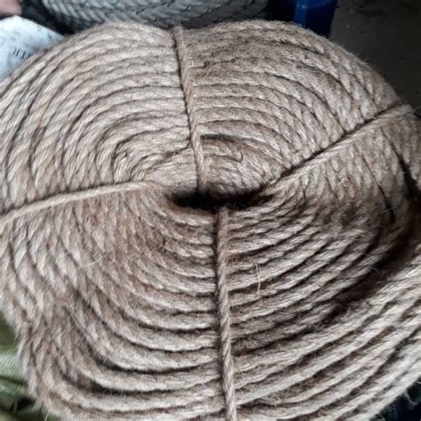 Jual Tambang Tali Tampar MANILA ROPE SISAL 8 Mili 1 Roll Shopee