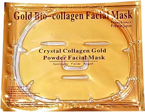 Маска гидрогелевая для лица Crystal Collagen Gold с коллагеном и био ...